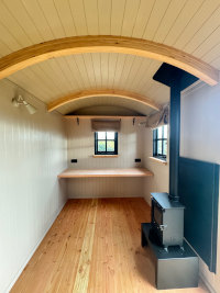 shepherds hut interior